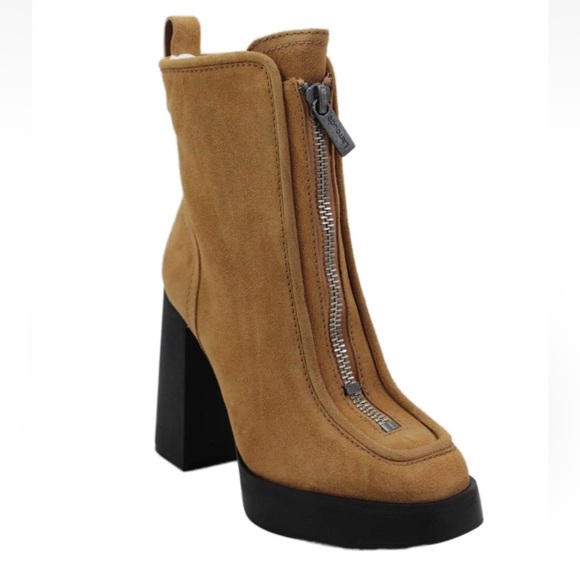 👢Larroudé Womens Nicole Hi Boots - Toasted Size 9.5